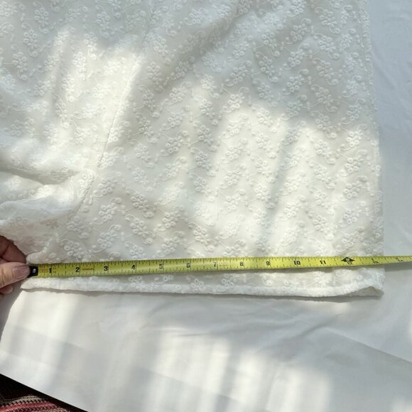 Ali & Jay Romper Lace Short White Boho Festival Bridesmaid Party Lined Medium - Picture 12 of 16